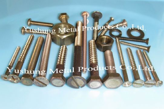 Silicon Bronze Fastener Screw Bolt Nut Washer Rod